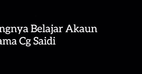 Blog Prinsip Perakaunan SPM