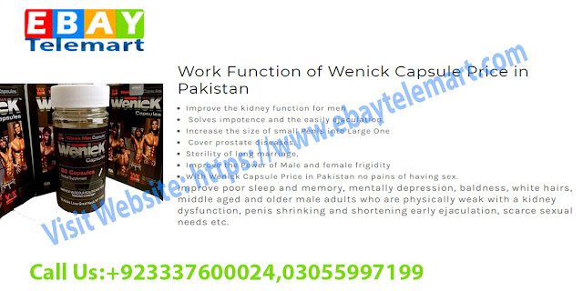 Wenick Capsule in Pakistan | Buy Online EbayTelemart | +923055997199/+923337600024