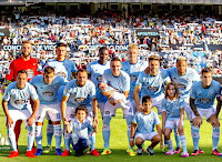 REAL CLUB CELTA DE VIGO. Temporada 2016-17. Sergio, Facundo Roncaglia, Pione Sisto y Daniel Wass; Orelllana, Jonny, Marcelo Díaz, Iago Aspas, Sergi Gómez, Bongonda y Hugo Mallo. REAL CLUB CELTA DE VIGO 0 C. D. LEGANÉS 1. 22/08/2016. Campeonato de Liga de 1ª División, jornada 1. Vigo, Pontevedra, estadio de Balaídos. GOLES: 0-1: 74’, Víctor Díaz.