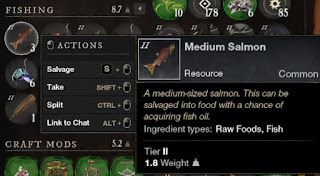 salmon turns to fish filet