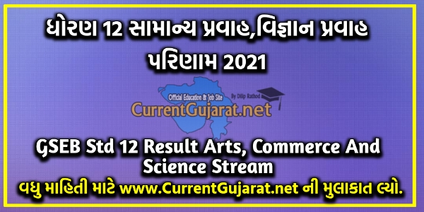 GSEB 12th Result 2021 Date & Time for Arts Commerce & Science