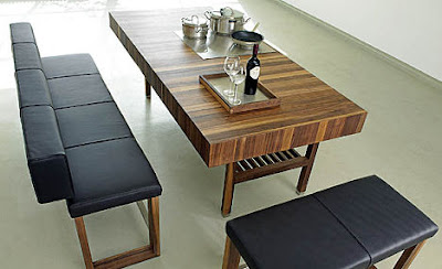 contemporary kitchen table