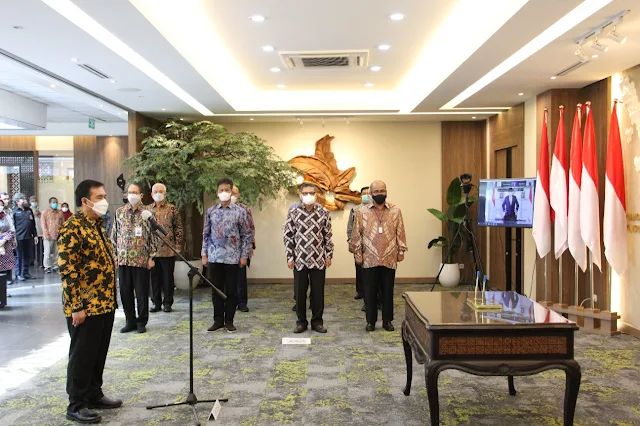Menko Perekonomian RI Lantik Enoh Suharto Pranoto Menjadi Anggota Bidang Kebijakan Strategis BP Batam