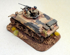 28mm, 1/56th, 1:56, Stuart M3A3, Recce, Natal Mounted Rifles, South African 6th Armoured Division, Italian Campaign, 1944, Company B