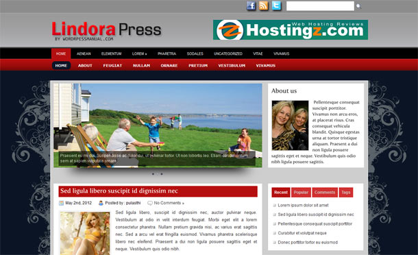 lindora wordpress theme