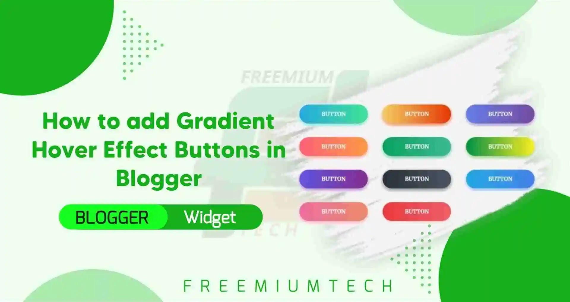 Gradient Hover Effect Download Buttons