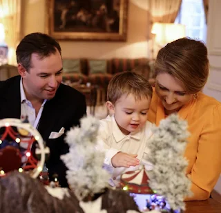 Christmas greetings from Luxembourg royals