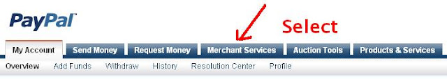 paypal merchant services