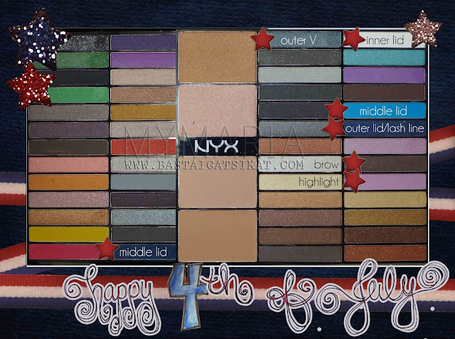 nyx, Beauty To Go, S117 palette