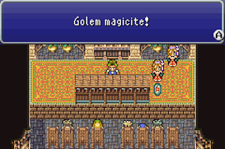 The Golem Magicite goes up for auction in Final Fantasy VI.