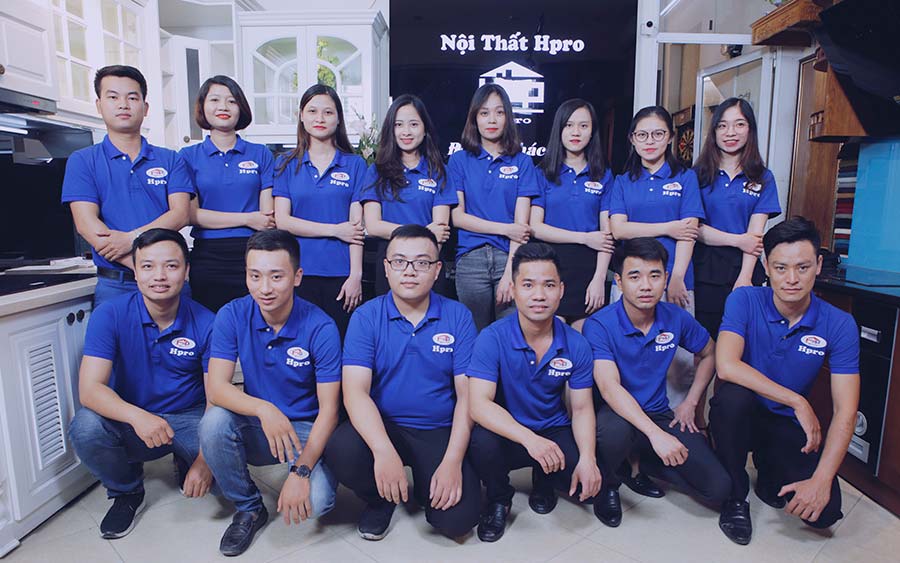 Nhân viên công ty nội thất Hpro