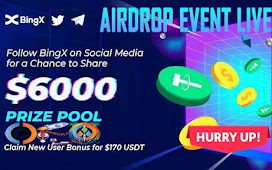 BingX Exchange Airdrop of $100 USDT Free