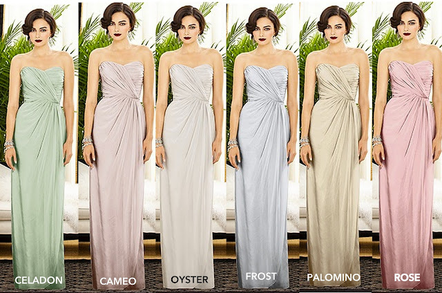 Neutral Color Bridesmaid Dresses 2