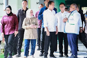 Presiden Jokowi Bersama Ibu Iriana Kunjungi RSUD Sultan Daeng Raja Bulukumba