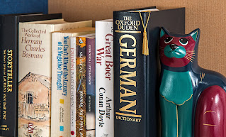 coffee table books with book ends