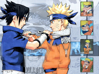 Naruto and Sasuke