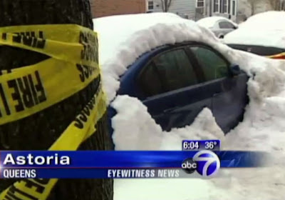 Tales From Astoria Body Found In Snow Covered Car