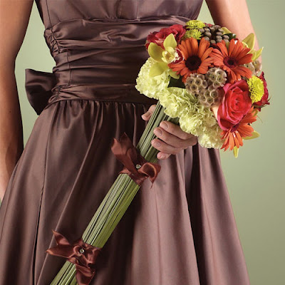 Autumn Collection Bridesmaid Bouquet