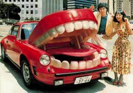 I need to check the oil. Please say Ahhh and stick out your tounge