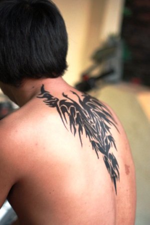 Foto Hasil Percobaan Tattoo Temporer