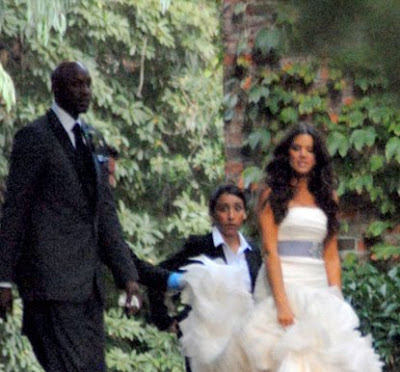 Khloe Kardashian Wedding Dress