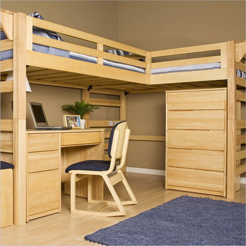 Awesome triple lindy bunk bed plan design