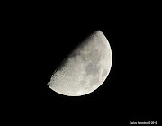 Luna creciente. De noche y. De día. Posted by Astroheredero at 5:55 PM
