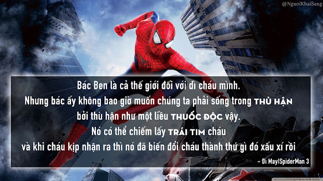 Tổng hợp những câu nói hay kinh điển trong loạt phim Người Nhện-SpiderMan