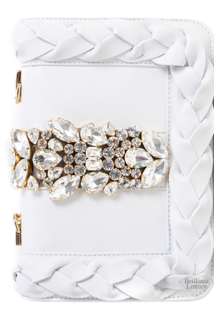 Brilliant-Luxury-Gedebe-Bejeweled-Bibi-Braided-White-Nappa-Shoulder-Bag-accessories-2019