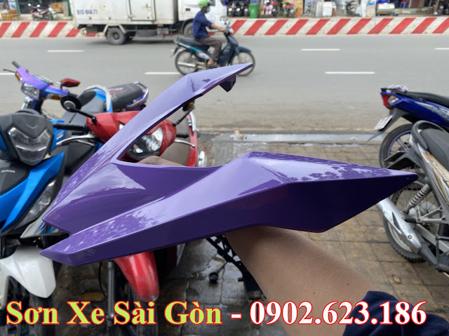 Mẫu Xe Winner 150 sơn màu tím nhạt cực đẹp