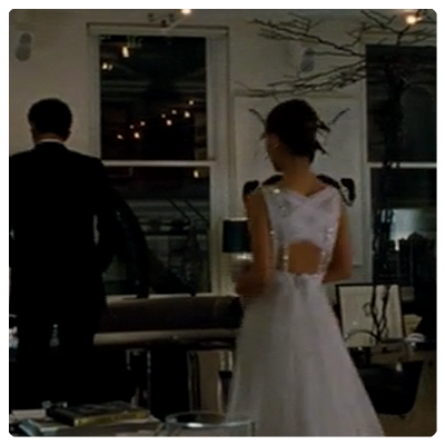 Dress Model Interview on The White Dress Natalie Portman Wore For The Toasting In Black Swan