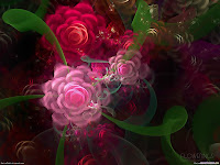 HD 3D Flowers Digital Desktop Wallpapers