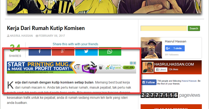Contoh Blog Untuk Google Adsense - Contoh 36