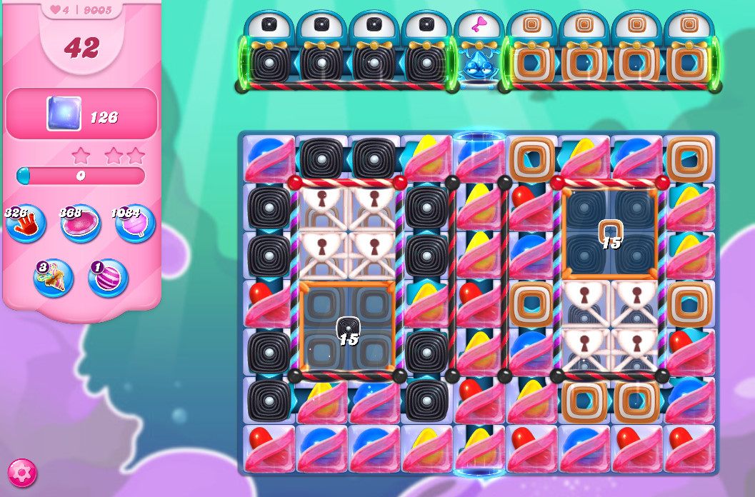 Candy Crush Saga level 9005