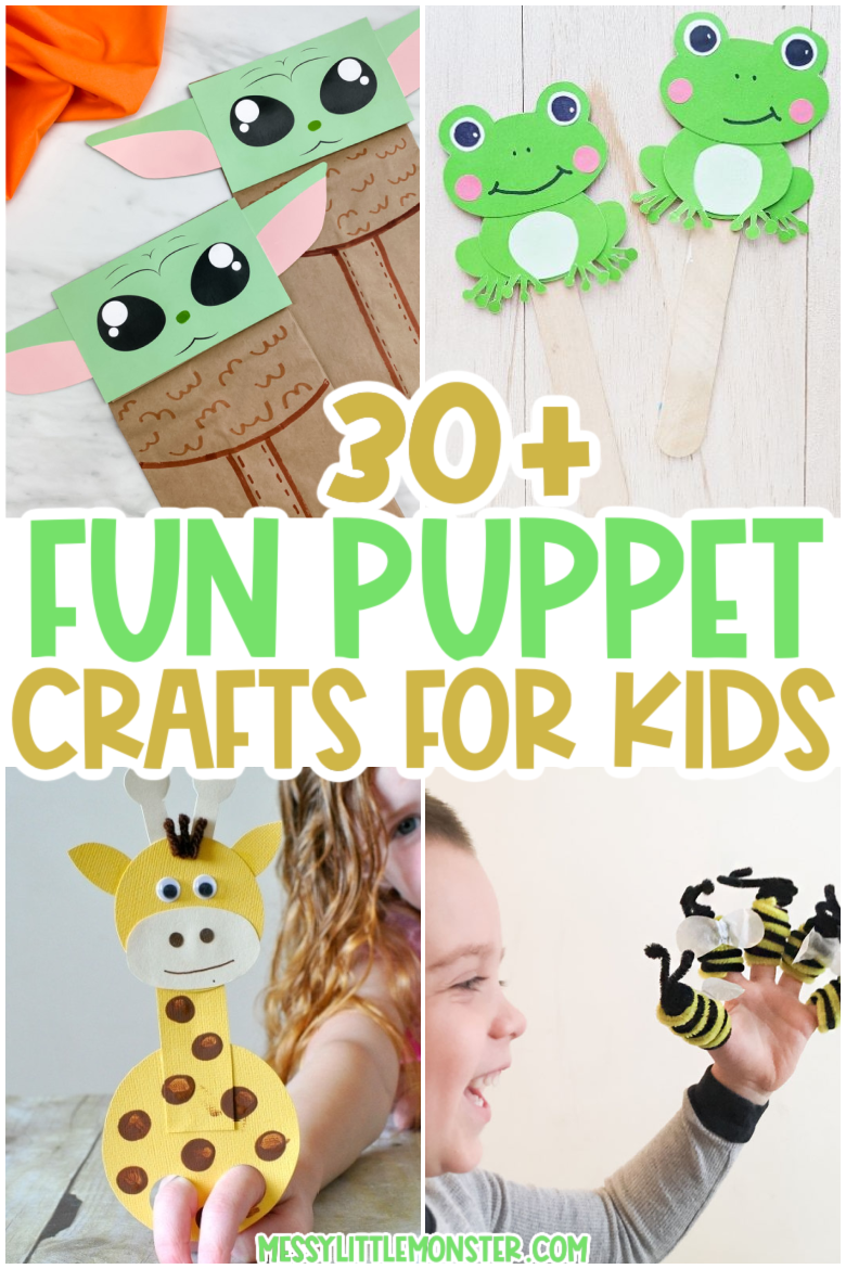 DIY puppet making crafts for kids