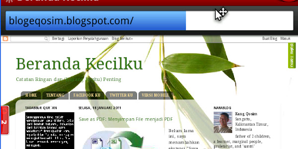 Memasang Opera Mobile Emulator di Netbook