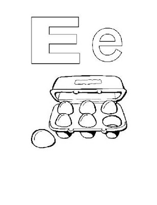 Preschool Coloring Pages on Preschool Coloring Pages   Alphabet Alphabook E    Disney Coloring