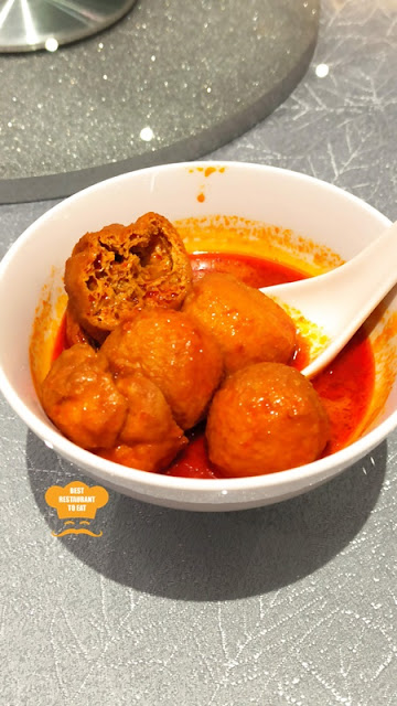 Zuan Yuan Dim Sum Buffet Menu - Curry Fish Ball