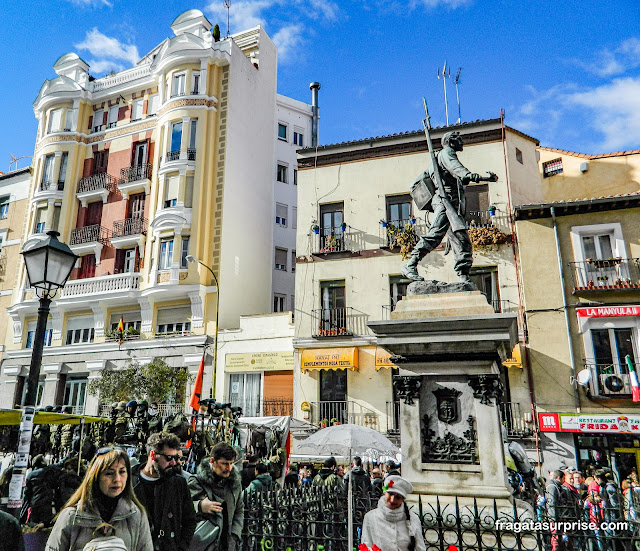 Feira do Rastro em Madri