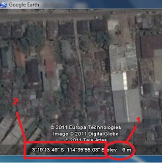 Mengetahui Elevasi Ketinggian Suatu Tempat di Google Earth