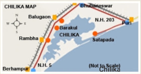 Satapada To Bhubaneswar Distance