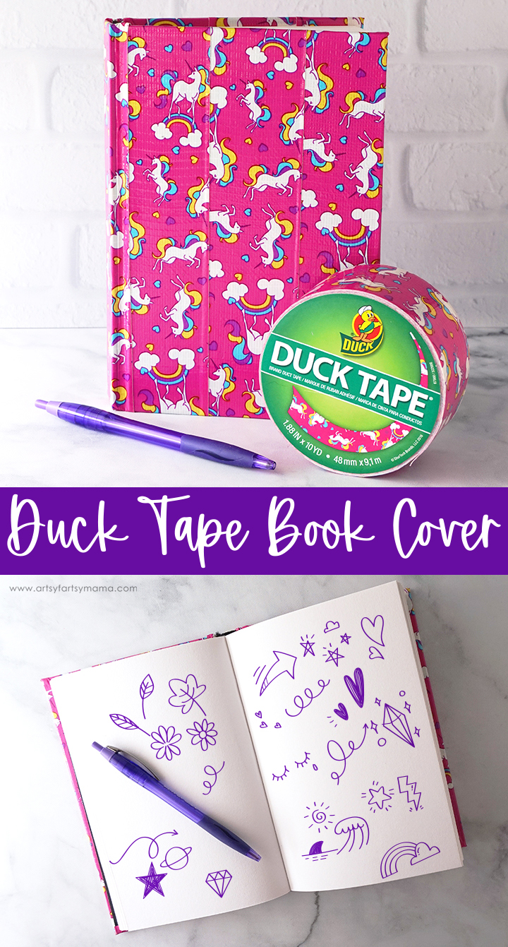 Duck Tape Book Cover