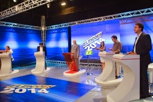 ELEIÇÕES 2014: Candidatos ao Governo trocam farpas durante debate na TV Diário