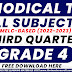 3RD PERIODIC TEST GRADE 4 ALL SUBJECTS FREE 