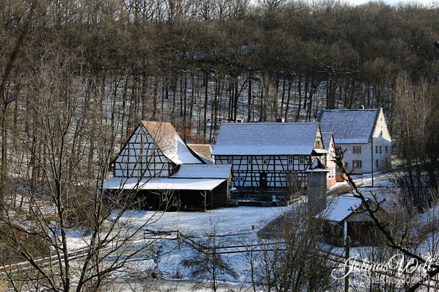 Freilichtmuseum Bad Sobernheim im Winter