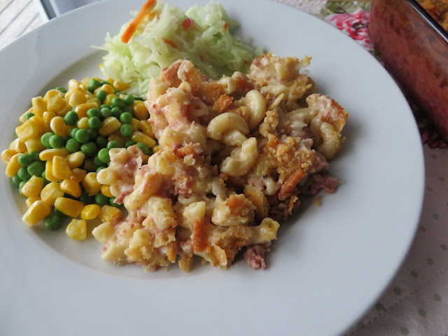 Corned Beef and Macaroni Casserole