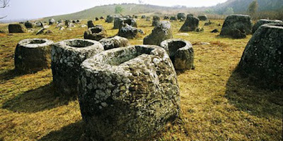 Dataran Jars di Laos