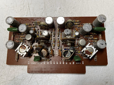 Sansui_2000X_Driver Amp Board (F-1180)_before servicing