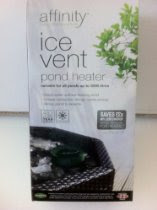 Blagdon Pond and Affinity Ice Vent Heater, From Interpet Ltd