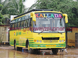 Bangalore to Munnar Via Kattapana Air Bus